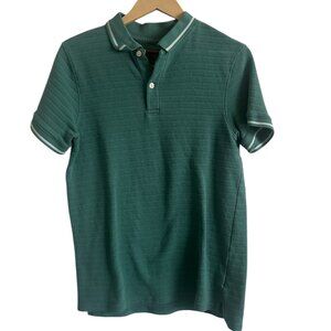 Goodfellow and Co Green Short Sleeve with Collar